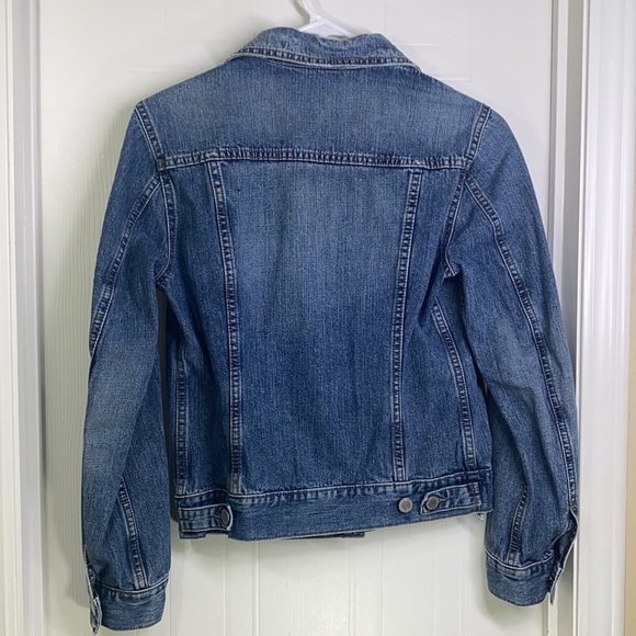 United Colors of Benetton - Jean Bomber Jacket XS - Picture 9 of 10